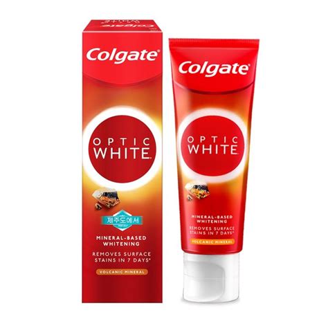 colgate optic white volcanic mineral review|Colgate Optic White Whitening Toothpaste, Volcanic Minerals, 100g.